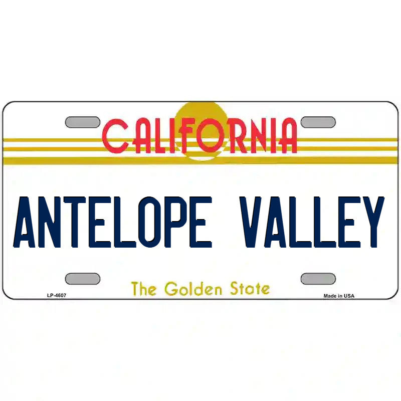 Antelope Valley California Metal Sign