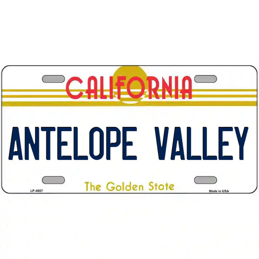 Antelope Valley California Metal Sign