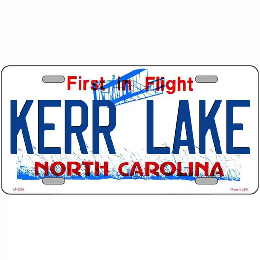 Kerr Lake North Carolina Metal Sign