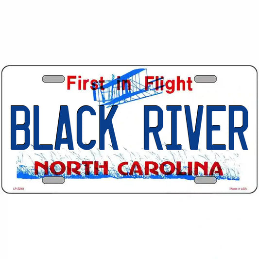 Black River North Carolina Metal Sign