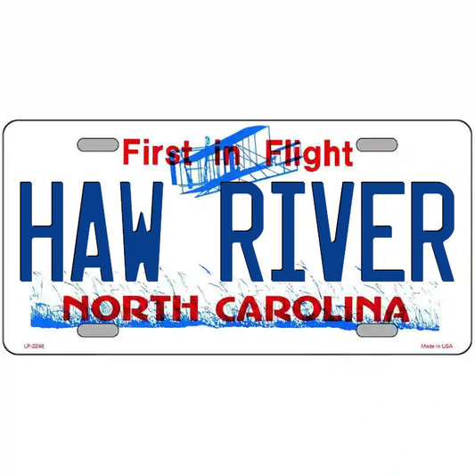 Haw River North Carolina Metal Sign