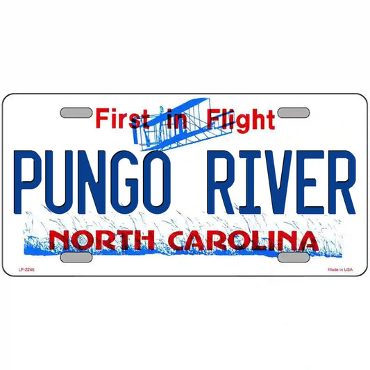Pungo River North Carolina Metal Sign