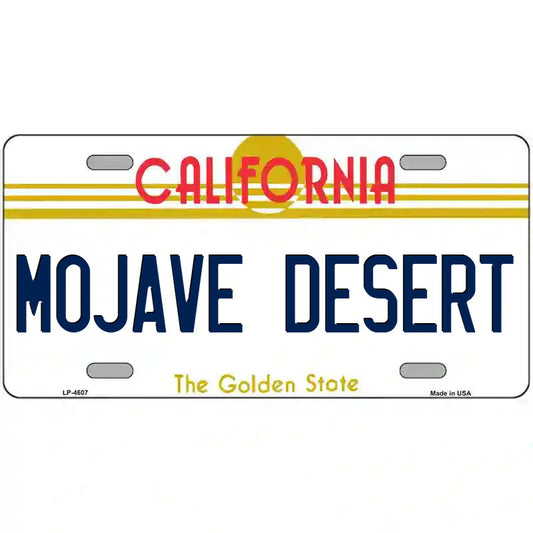 Mojave Desert California Metal Sign