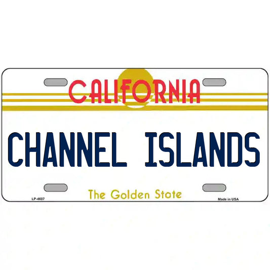 Channel Islands California Metal Sign