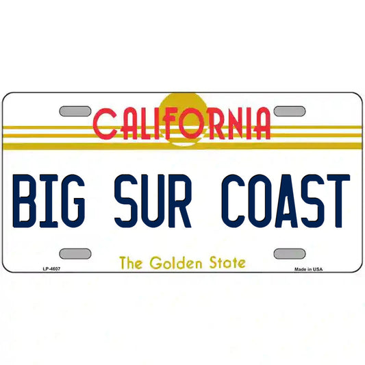 Big Sur Coast California Metal Sign