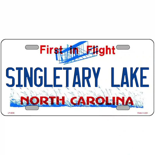 Singletary North Caorlina Metal Sign